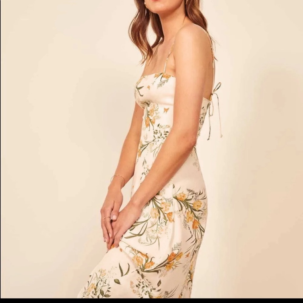 Reformation Peach dress